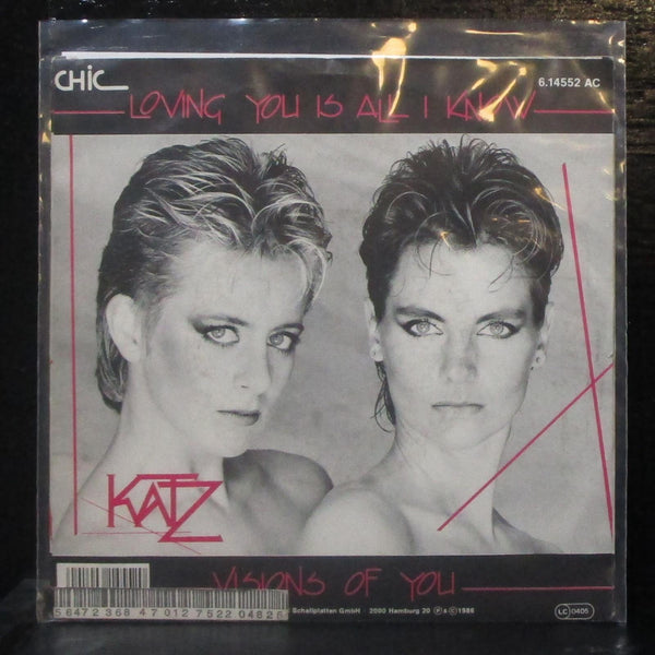 Katz - Loving You Is All I Know / Visions Of You 7" VG+ Vinyl 45 Chic Germany - Shuga Records