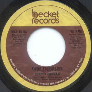 Denroy Morgan - Sweet Tender Love / Africa Is Calling - VG+ 7" Single 45 Record 1981 Becket USA - Funk / Reggae / Disco - Shuga Records