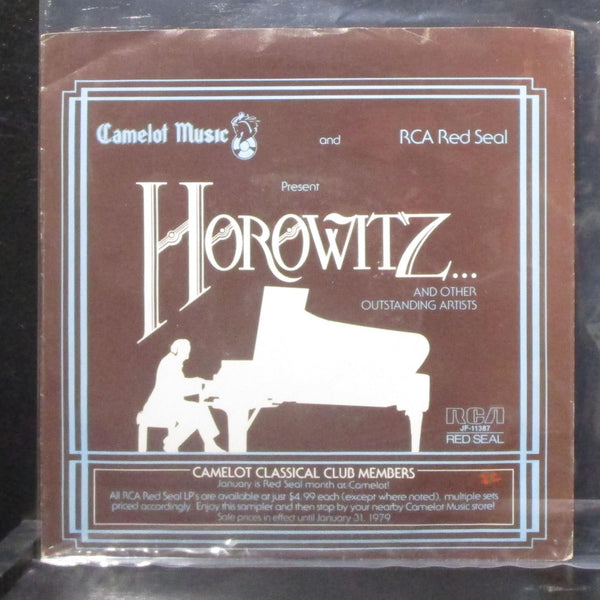 Horowitz - Red Seal Camelot Records Classical Sampler 7" Mint- Promo Vinyl 33 - Shuga Records