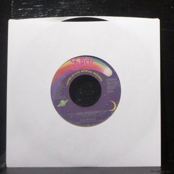 Shalamar - Take That To The Bank 7" VG+ Vinyl 45 Solar YB-11379 USA 1978 - Shuga Records