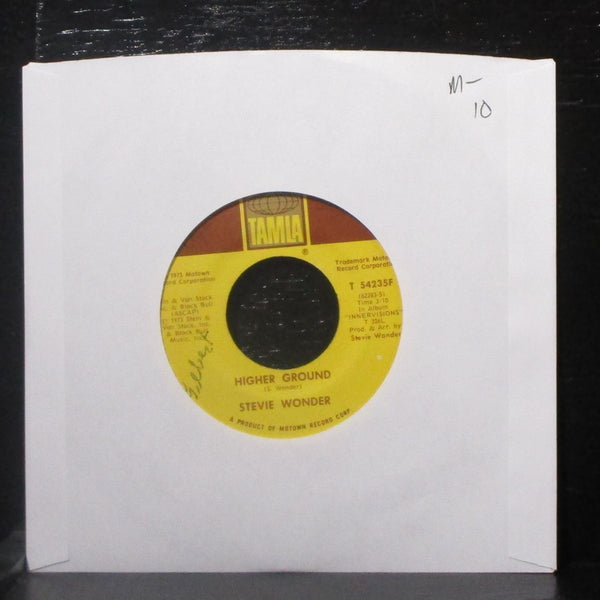 Stevie Wonder - Higher Ground / Too High 7" Mint- Vinyl 45 Tamla T 54235F USA - Shuga Records