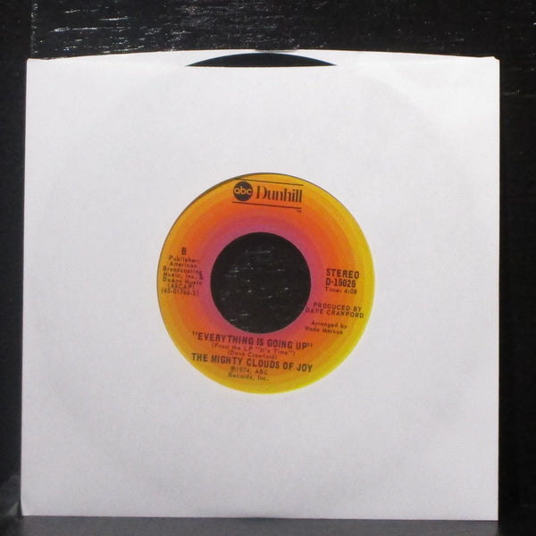 The Mighty Clouds Of Joy - Mighty Cloud Of Joy 7" VG+ Vinyl 45 ABC D-15025 USA - Shuga Records