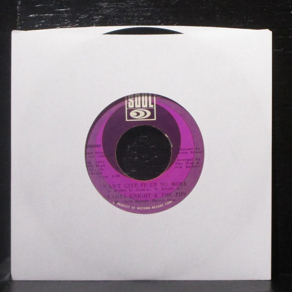 Gladys Knight & The Pips - Neither One Of Us 7" VG+ Vinyl 45 Soul S35098F USA - Shuga Records
