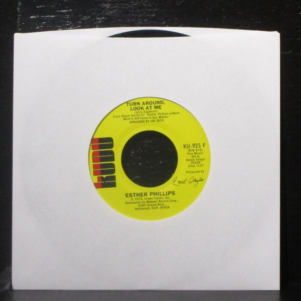 Esther Phillips - What A Diff'rence A Day Makes 7" VG+ Vinyl 45 Kudu KU-925 F - Shuga Records