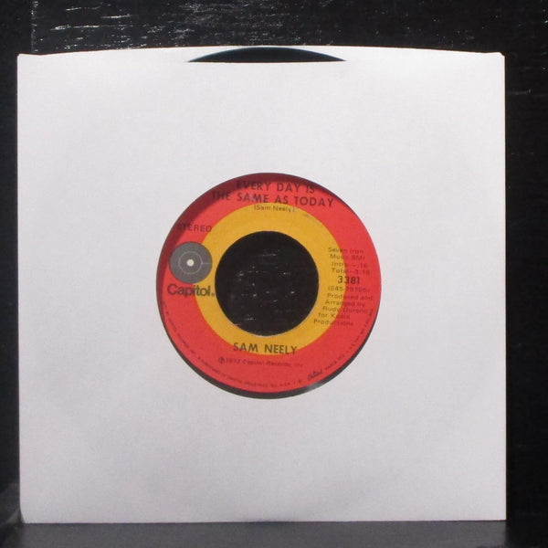 Sam Neely - Loving You Just Crossed My Mind 7" VG+ Vinyl 45 Capitol 3381 USA - Shuga Records