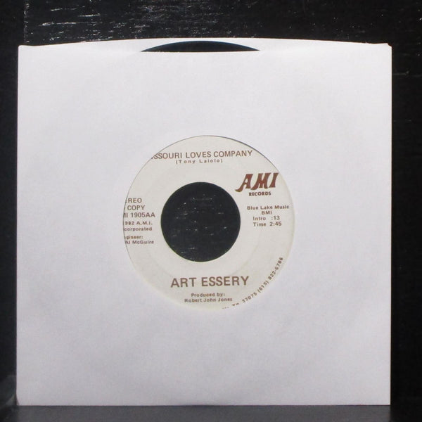 Art Essery - Missouri Loves Company 7" VG+ Promo Vinyl 45 AMI 1905AA USA 1982 - Shuga Records