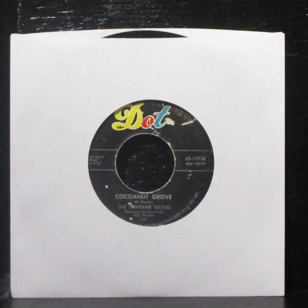 The Fontane Sisters - Chanson D'amour / Cocoanut Grove 7" VG+ Vinyl 45 Dot 1958 - Shuga Records