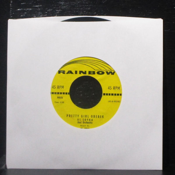 Al Soyka - Mile O'Smiles Polka / Pretty Girl Oberek 7" VG Vinyl 45-5013 Rainbow - Shuga Records