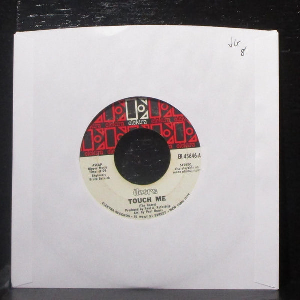 The Doors - Touch Me / Wild Child 7" VG Vinyl 45 Elektra EK-45646 USA 1968 - Shuga Records
