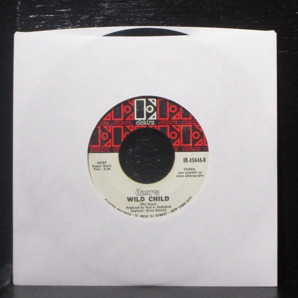 The Doors - Touch Me / Wild Child 7" VG Vinyl 45 Elektra EK-45646 USA 1968 - Shuga Records