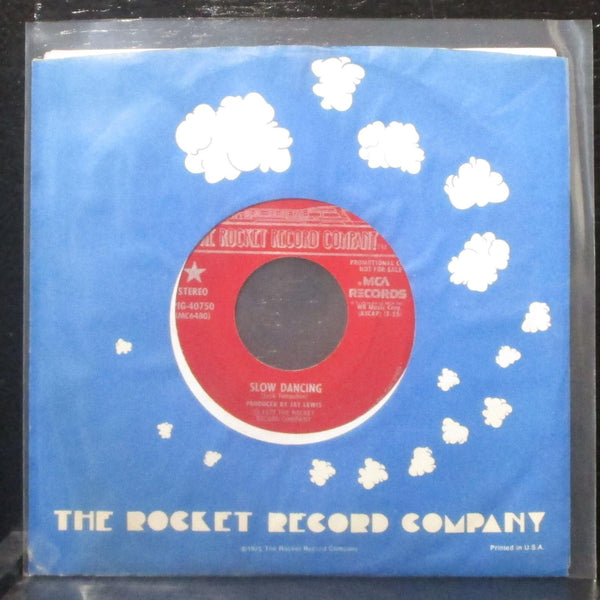 Lorna Wright - Slow Dancing 7" VG+ Promo Vinyl 45 Rocket PIG-40750 USA 1977 - Shuga Records