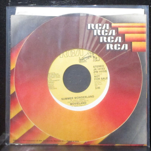 Movieland - Summer Wonderland 7" Mint- Promo Vinyl 45 RCA JK-14153 USA 1985 - Shuga Records