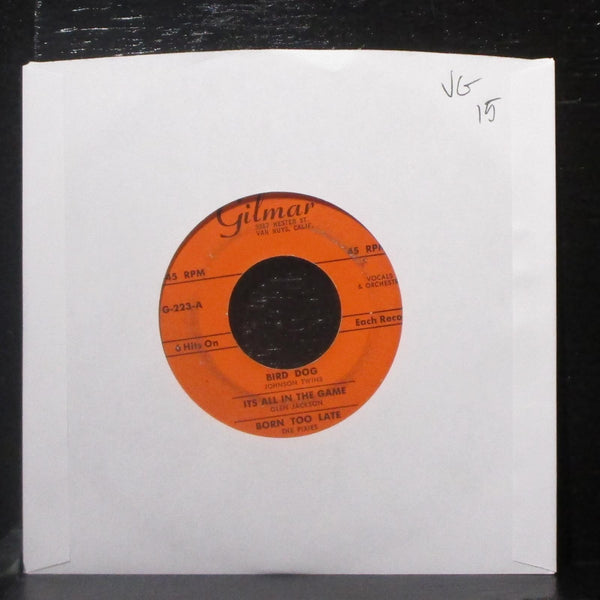 Various Artists - 6 Hits On Each Record EP 7" VG Vinyl 45 Gilmar G-223 USA - Shuga Records