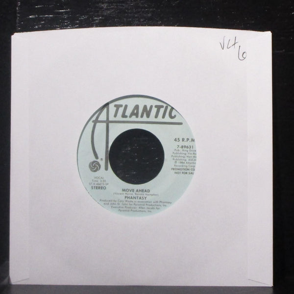 Phantasy - Move Ahead 7" VG+ Promo Vinyl 45 Atlantic 7-89631 USA 1984 - Shuga Records