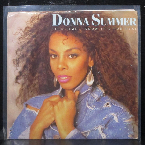Donna Summer - This Time I Know It's For Real 7" Mint- Vinyl 45 Atlantic 7-88899 - Shuga Records