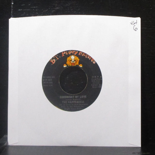 The Happenings - Goodnight My Love / Lillies By Monet 7" VG+ Vinyl 45 BTP-523 - Shuga Records