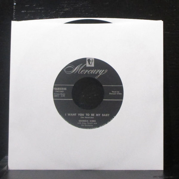 Georgia Gibbs - Come Rain Or Come Shine 7" VG+ Vinyl 45 Mercury 70685X45 USA - Shuga Records
