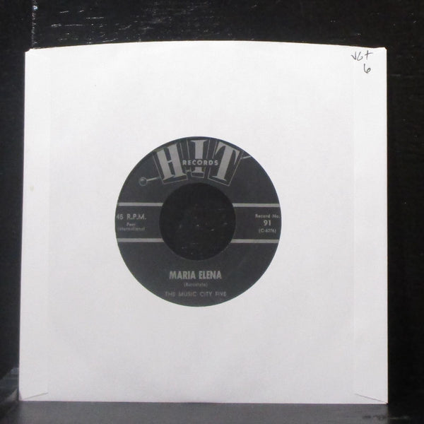 Music City Five / Harvey Frolic - Maria Elena / Matador 7" VG+ Vinyl 45 Hit 91 - Shuga Records