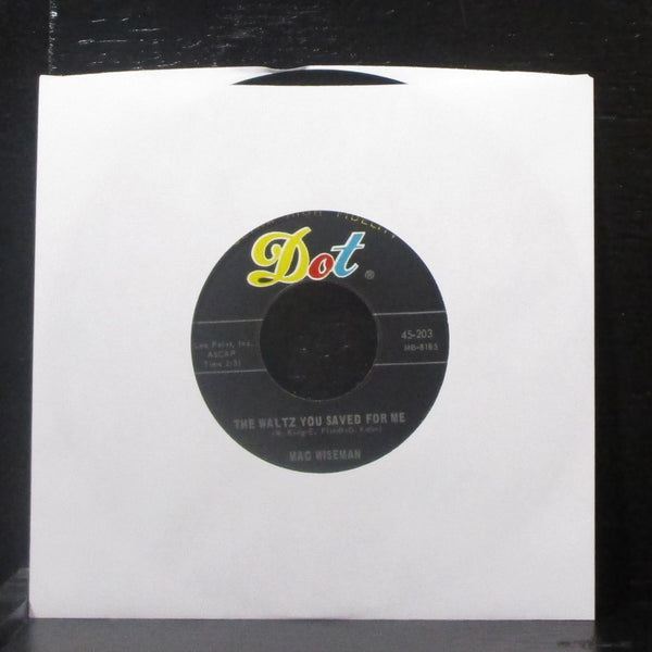 Mac Wiseman - Love Letters In The Sand 7" VG+ Vinyl 45 Dot 45-203 USA 1954 - Shuga Records