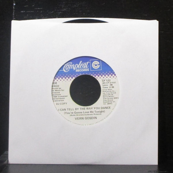 Vern Gosdin - I Can Tell By The Way You Dance 7" VG+ Promo Vinyl 45 Compleat - Shuga Records