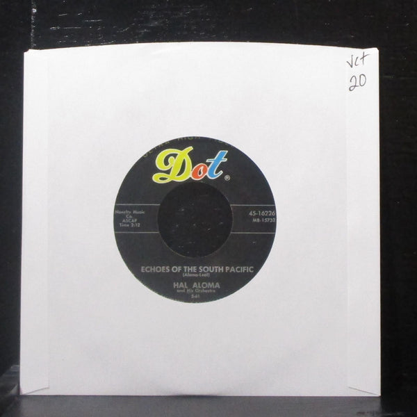 Hal Aloma - Echoes Of The South Pacific / Steel Guitar Chimes 7" VG+ Vinyl 45 - Shuga Records