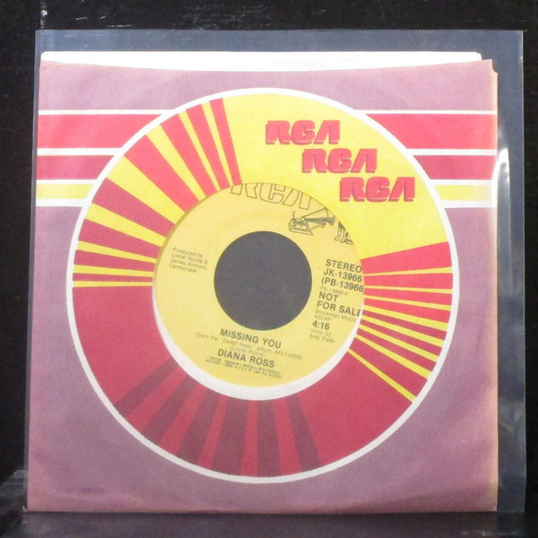 Diana Ross - Missing You 7" Mint- Promo Vinyl 45 RCA JK-13966 USA 1984 - Shuga Records