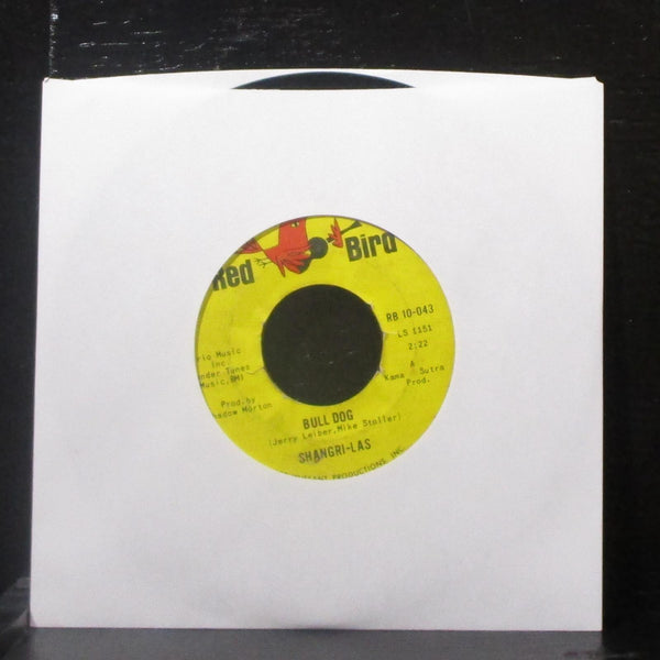 Shangri-Las - I Can Never Go Home Any More / Bull Dog 7" VG Vinyl 45 RB 10-043 - Shuga Records