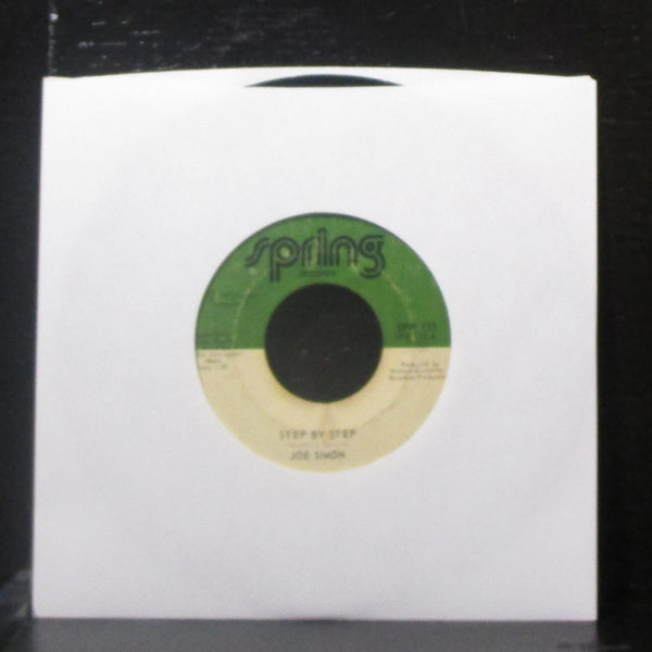 Joe Simon - Step By Step / Talk Don't Bother Me 7" VG+ Vinyl 45 Spring SPR 133 - Shuga Records