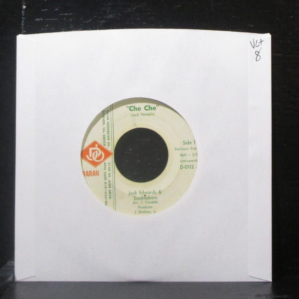 Jack Edwards & Soulmakers - Che Che 7" VG+ Vinyl 45 Doran D-0112 USA - Shuga Records