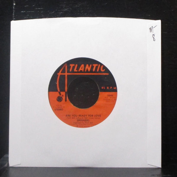 Spinners - Are You Ready For Love 7" Mint- Vinyl 45 Atlantic 3546 USA 1979 - Shuga Records