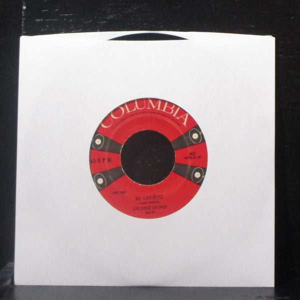 Los Cinco Latinos - Solamente Tu / Mi Carinito 7" VG+ Vinyl 45 Columbia 4427 MEX - Shuga Records
