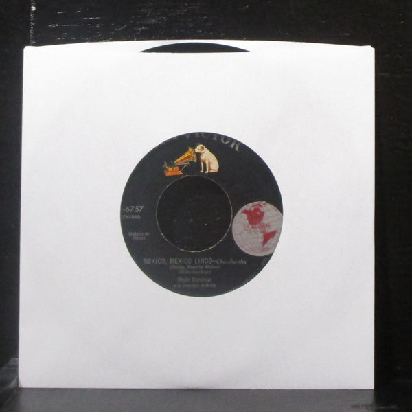 Ninon Mondejar - Los Marcianos / Mexico, Mexico Lindo 7" VG+ Vinyl 45 RCA 1955 - Shuga Records