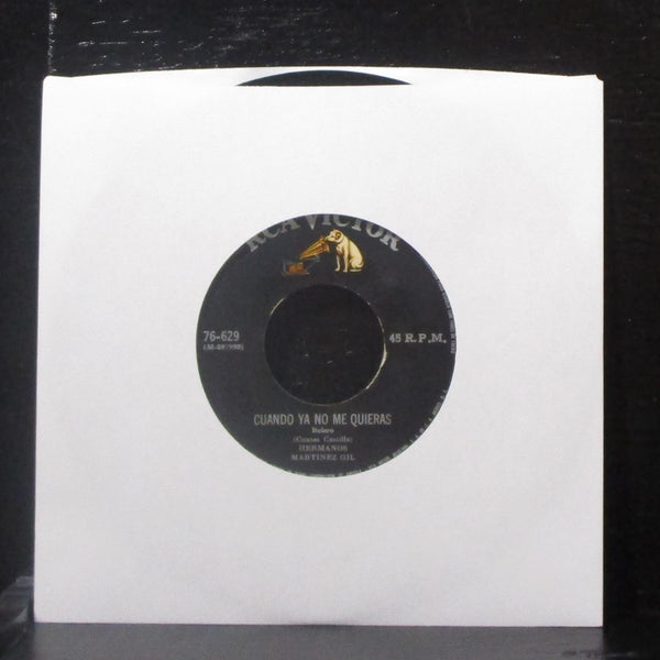 Hermanos Martinez Gil - Te Odio Y Te Quiero 7" VG+ Vinyl 45 RCA 76-629 Mexico - Shuga Records