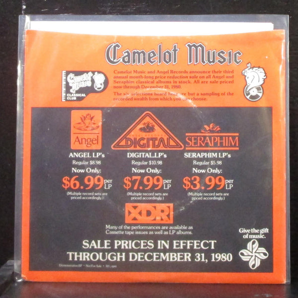 Various - The Angel Listener, Preview 7" Mint- Promo Vinyl 33 SPRO-9527 USA 1981 - Shuga Records