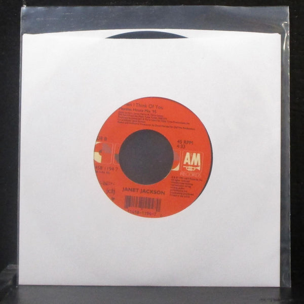 Janet Jackson - Runaway / When I Think Of You 7" Mint- Vinyl 45 A&M 31458 1194 7 - Shuga Records
