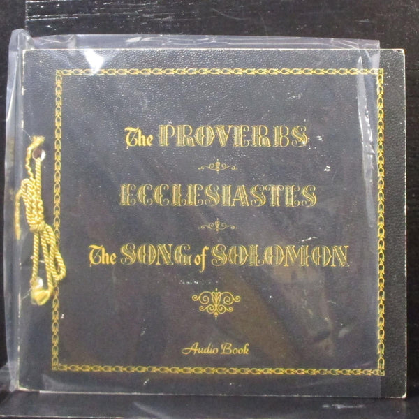 The Proverbs, Ecclesiasties, The Song of Solomon 4x7" Vinyl 33 Audio Book Co. - Shuga Records