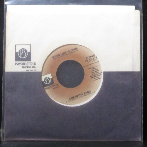 Samantha Sang - Emotion / When Love Is Gone 7" Mint- Vinyl 45 PS 45,178 USA - Shuga Records