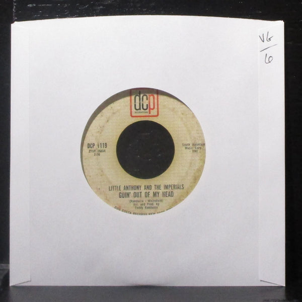 Little Anthony & The Imperials - Goin' Out Of My Head 7" VG Vinyl 45 DCP 1119 - Shuga Records