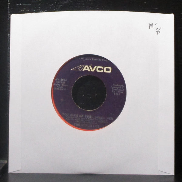 The Stylistics - You Make Me Feel Brand New 7" Mint- Vinyl 45 Avco AV-4634 USA - Shuga Records