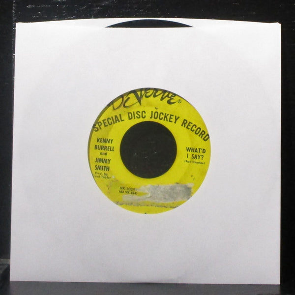 Jimmy Smith - Any Number Can Win 7" VG Promo Vinyl 45 Verve VK 10299 USA 1963 - Shuga Records