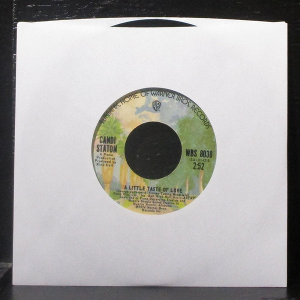 Candi Staton - As Long As He Takes Care Of Home 7" VG+ Vinyl 45 WBS 8038 USA - Shuga Records