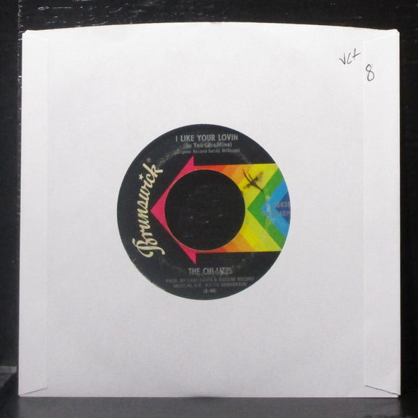 The Chi-lites - I Like Your Lovin' 7" VG+ Vinyl 45 Brunswick 55438 USA 1970 - Shuga Records