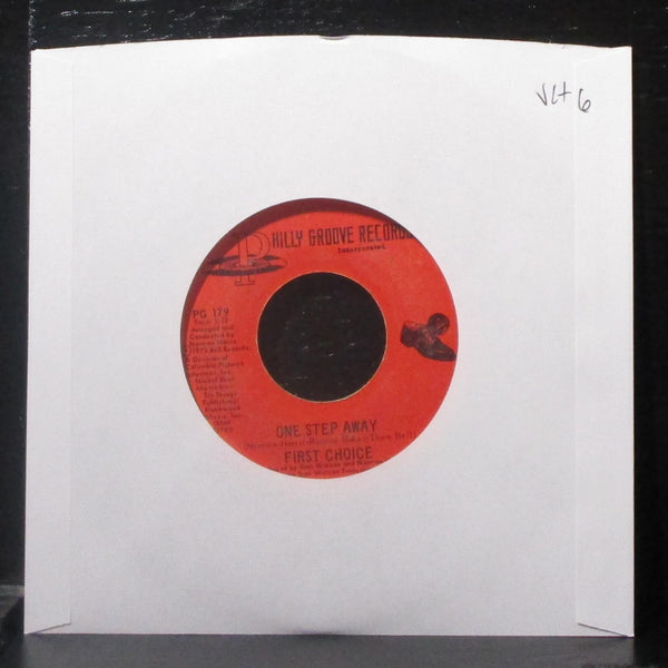 First Choice - Smarty Pants / One Step Away 7" VG+ Vinyl 45 Philly Groove PG 179 - Shuga Records