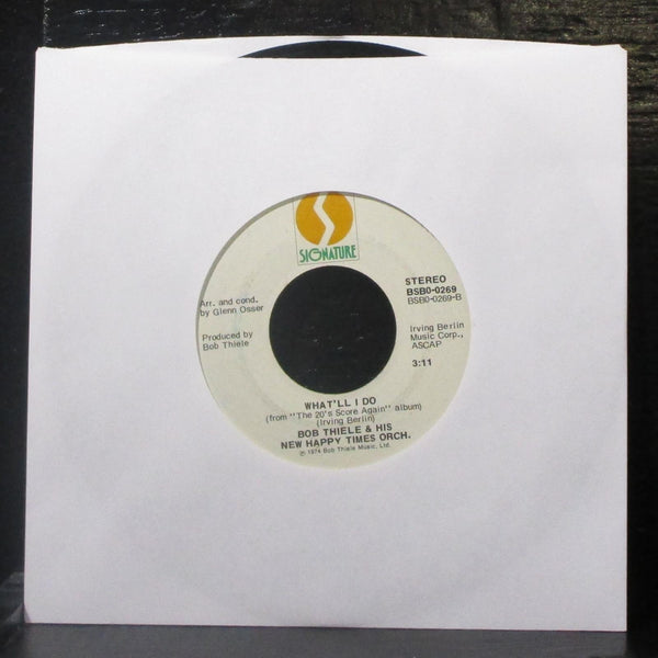 Bob Thiele - Gatsby's / What'll I Do 7" VG+ Vinyl 45 Signature BSB0-0269 USA - Shuga Records