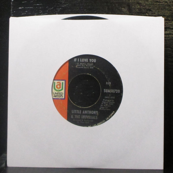 Little Anthony & Imperials - Help Me Find A Way 7" VG Vinyl 45 SUA50720 USA 1970 - Shuga Records