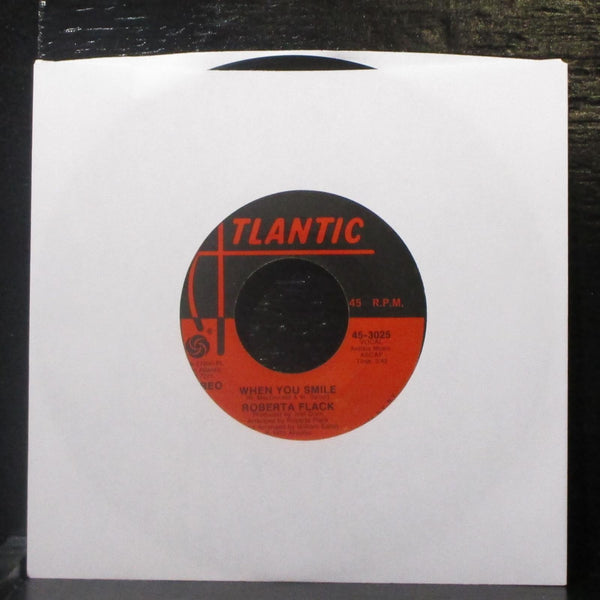 Roberta Flack - Feel Like Makin' Love / When You Smile 7" VG+ Vinyl 45 Atlantic - Shuga Records