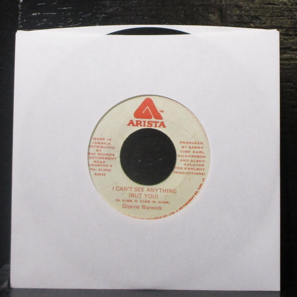 Dionne Warwick - Heartbreaker 7" VG+ Vinyl 45 Arista Jamaica - Shuga Records