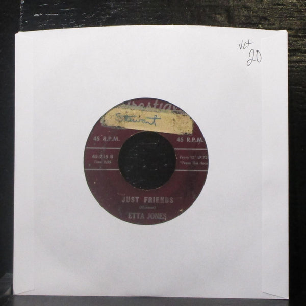 Etta Jones - You Came A Long Way From St. Louis 7" VG+ Vinyl 45-215 Prestige - Shuga Records