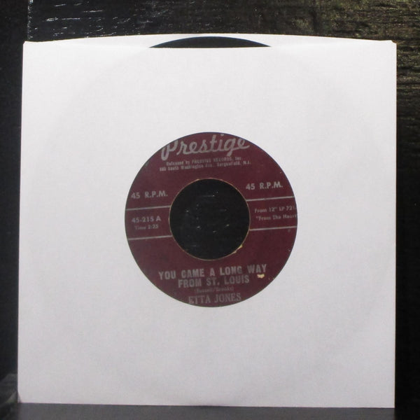 Etta Jones - You Came A Long Way From St. Louis 7" VG+ Vinyl 45-215 Prestige - Shuga Records
