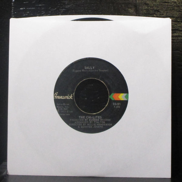 The Chi-Lites - A Letter To Myself / Sally 7" VG+ Vinyl 45 Brunswick 55491 USA - Shuga Records